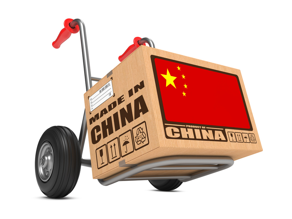 Made in China Verpackung