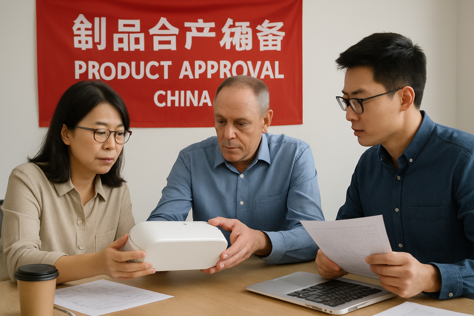 Bemusterung und finale Produktfreigabe vor Serienproduktion in China