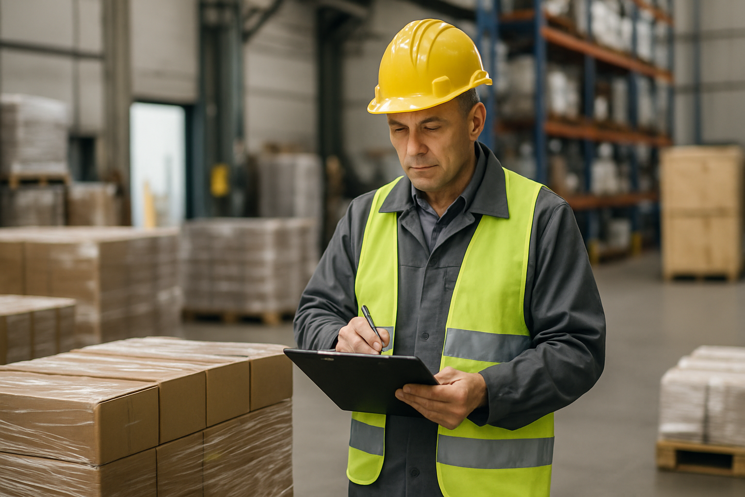 Abschlussinspektion vor Versand der Ware aus China nach Europa